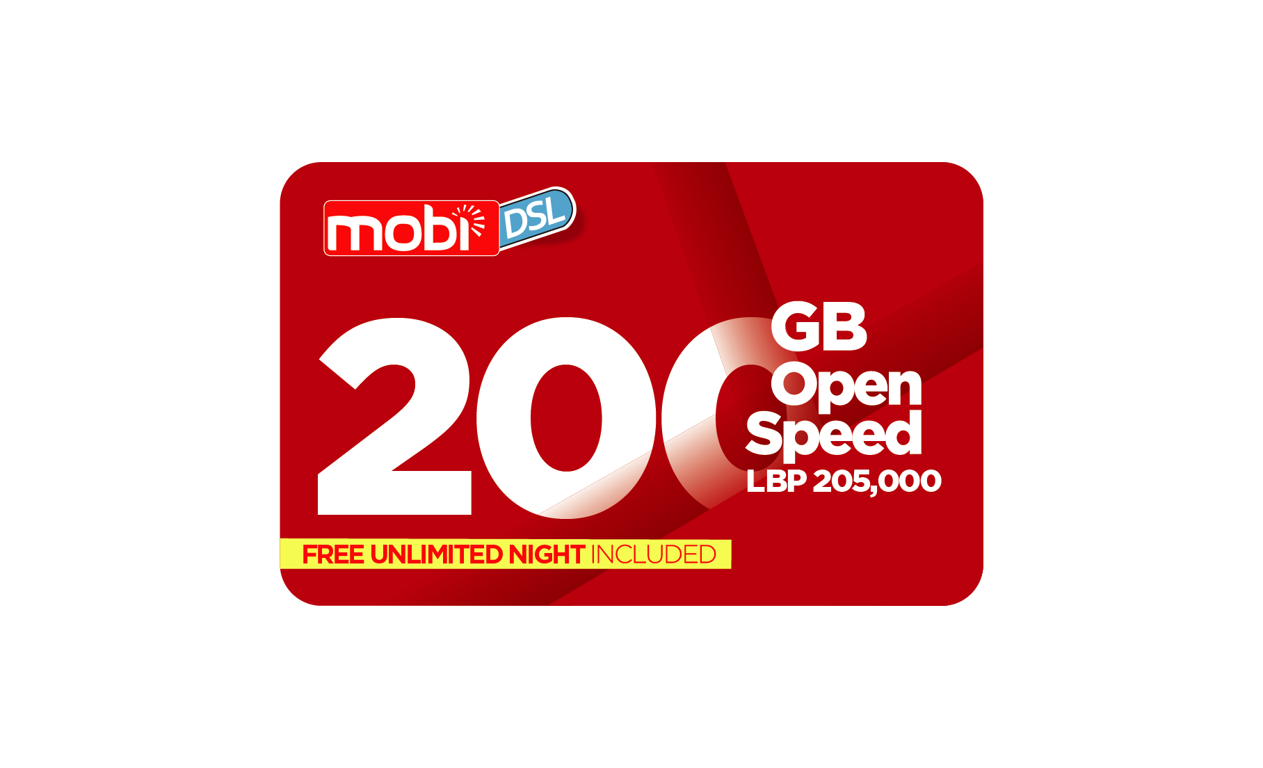 MOBI DSL O/S 200GB FNQ