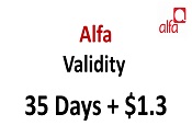 ALFA 35 DAYS VALIDITY