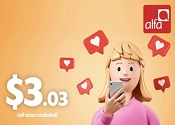 Alfa Voucher ($3.03)