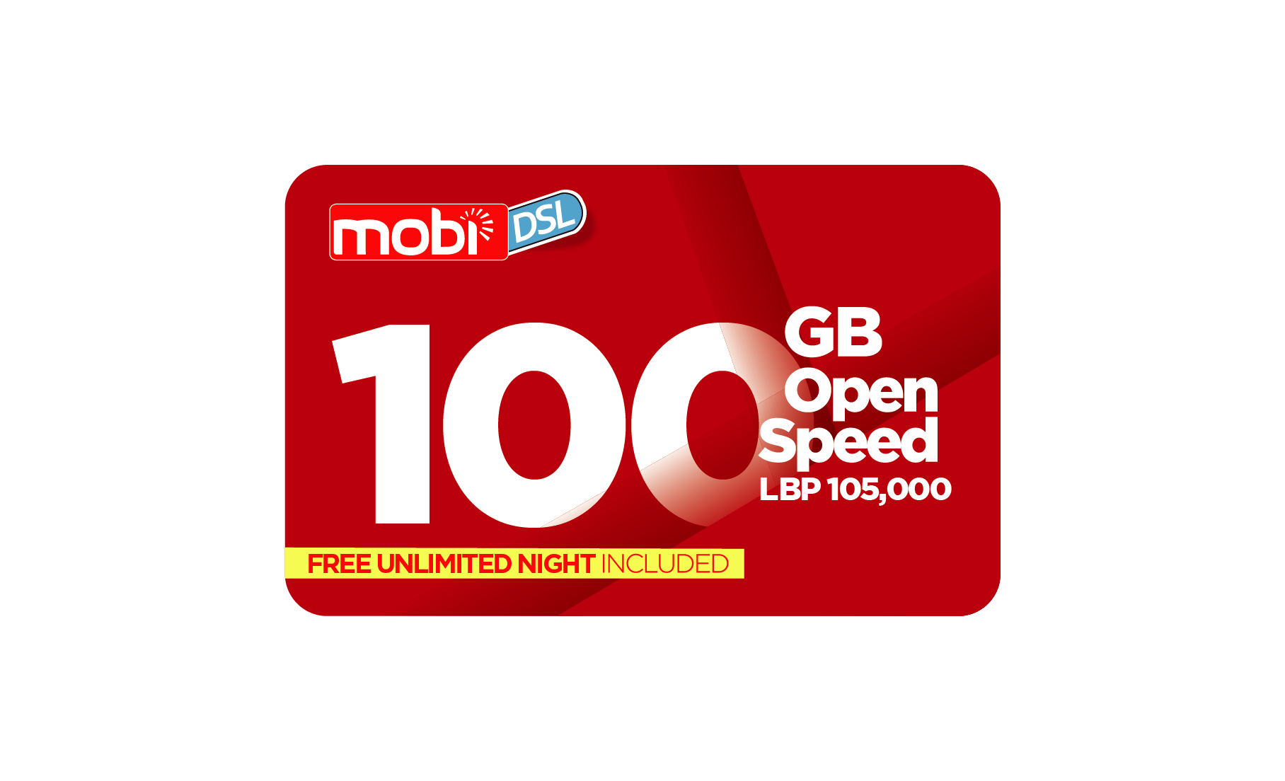 MOBI DSL O/S 100GB FNQ