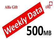 ALFA WEEKLY DATA 500MB