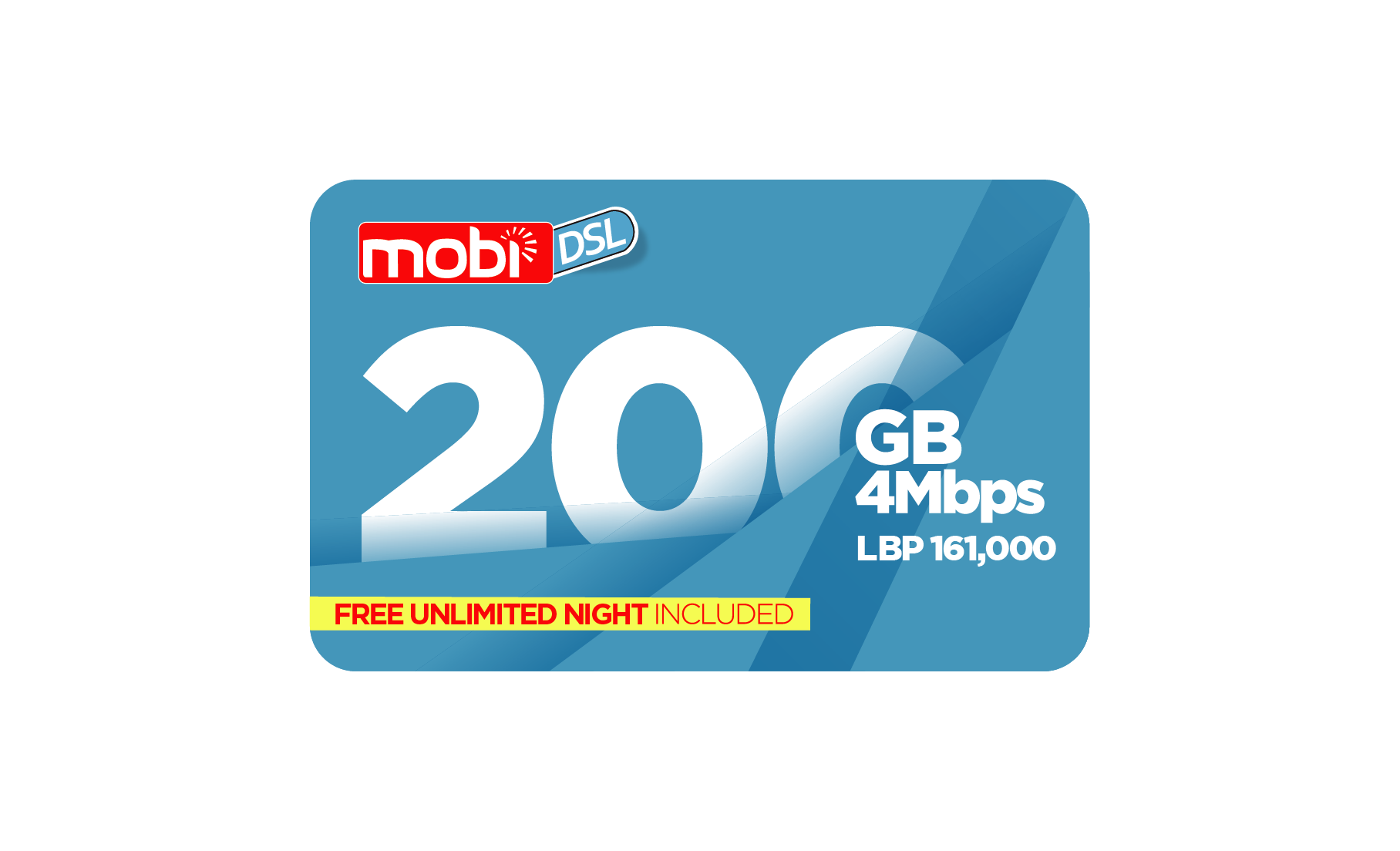 MOBI DSL 4M/200GB FNQ