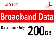 ALFA BROADBAND 200GB